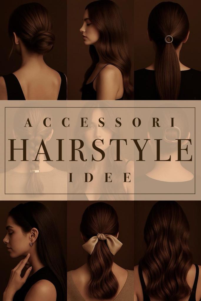 Idee e acconciature di tendenza con tutorial facili e accessori per capelli, dal look casual al raccolto elegante